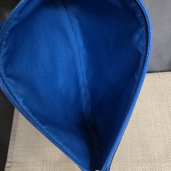 Coach Textured Blue Pouch - Picture 3 of 10